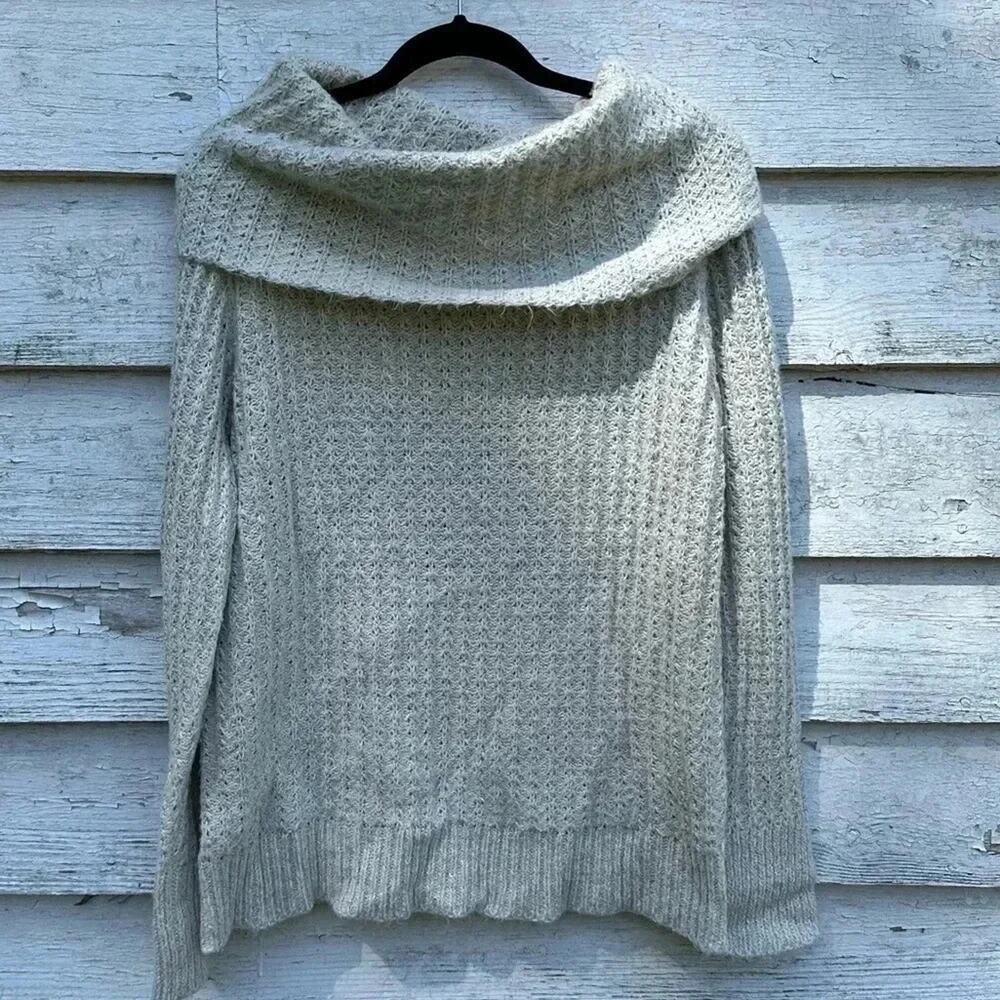 Backdrop oversized off‎ shoulder sweater Winter